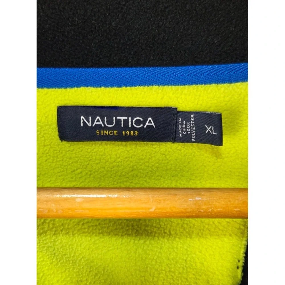 Nautica Men's Full-Zip Jacket True Black XL - Picture 4 of 9